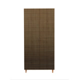Kledingkasten - Kledingkast Stil Sonoma Eik Melamine 90x192x52 cm - Dimehouse
