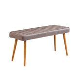 Santiago extendable dining table set 120 cm Atlantic Pine gray Melamine coated wood composite