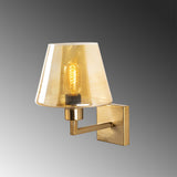 Wandlamp Goud Glas Ashburn