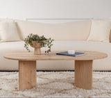 Sapphire Oak Melamine Coffee Table 119x60x40 cm Sable 