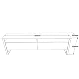 TV Meubels - TV Meubel Set Sable Atlantisch Dennenhout Melamine 180x56x35,5 cm - Dimehouse