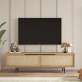 TV furniture cosmos walnut oak melamine 160x45.1x35.5 cm