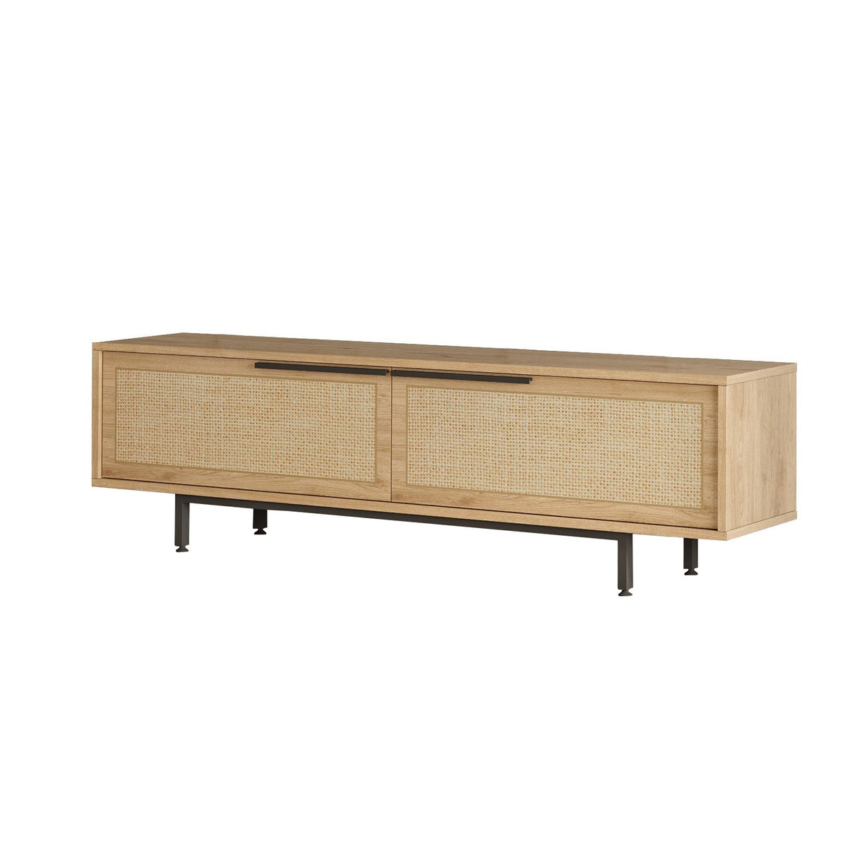 TV furniture cosmos walnut oak melamine 160x45.1x35.5 cm