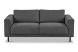 Modern 2.5-seater Sofa Anthracite Fabric Aniko 183x90x78 cm 