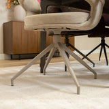 Eetkamerstoel Suzie draaibaar velvet beige