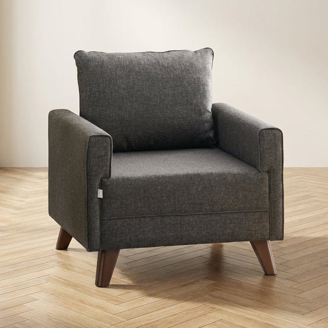 Fauteuil Bella Antraciet sfeerfoto in modern interieur