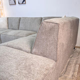 Ravi Corner Sofa Taupe Right