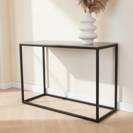 Dressing table Fien Gray Marble Look 100x40 cm