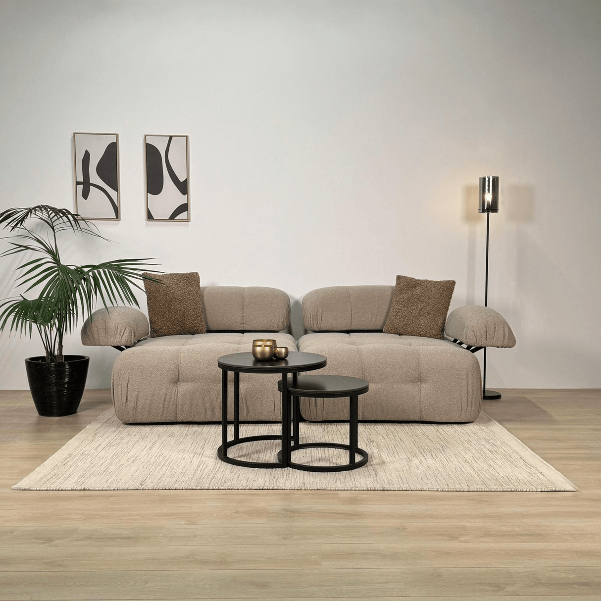 Modular Bank 2-seater Doblo Beige