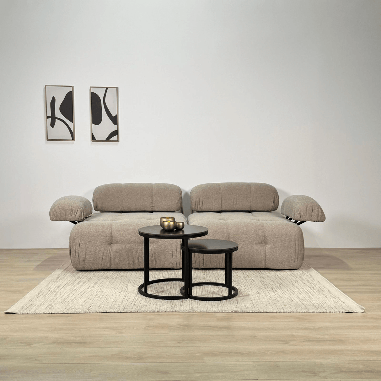 Modular Bank 2-seater Doblo Beige