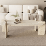 Salontafel Melamine melamine - 120 x 60 cm - ronde hoeken - Lovge