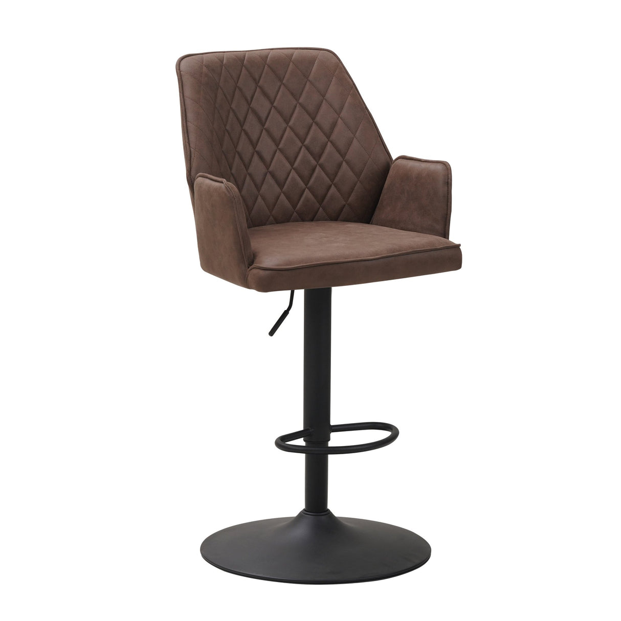 Industrial Bar Stool Novan Taupe