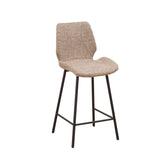 Beau Bar Stool Chenille Beige