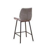 Beau Bar Stool Chenille Light Gray