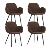 Dining Chair with Bowl-Shaped Seat Mick Brown