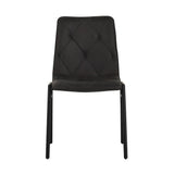 Noan Dining Chair Microfiber Anthracite