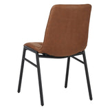 Noan Dining Chair Microfiber Cognac