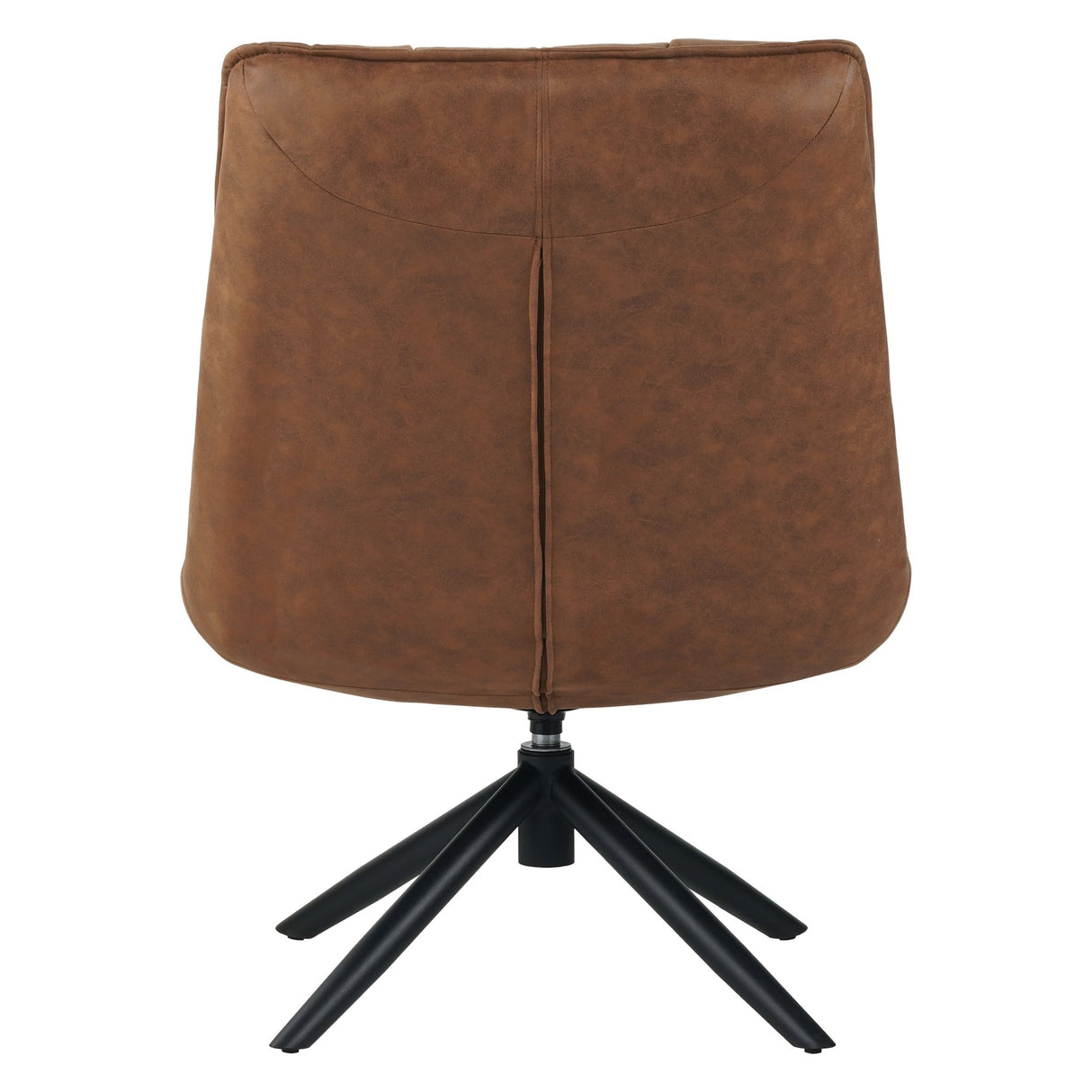 Draaifauteuil Yuki ecoleer cognac