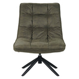 Draaifauteuil Yuki ecoleer groen