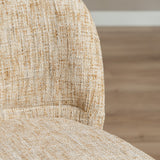 Bar stool Charlie chenille beige 69 cm - image 5