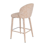 Bar stool Charlie chenille beige 69 cm - image 11