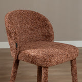 Bar stool Charlie chenille copper 69 cm - image 5