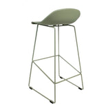 Bar stool Ellen green Scandinavian design 76 cm - image 5
