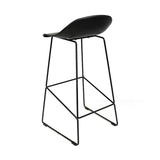 Bar stool Ellen black Scandinavian design 76 cm - image 8