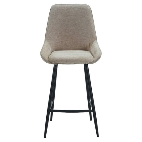 Barkruk Lynn velvet beige 71 cm