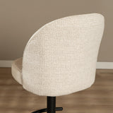 Bar stool Odin mixed fabric beige 63-83 cm mixed 48 cm wide