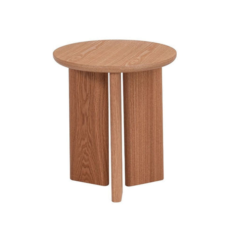Bijzettafel Aya ø40 cm blank eiken Eikenlook Eikenfineer