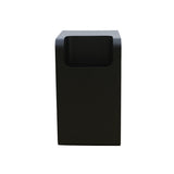 Side table/coffee table Isla black oak veneer