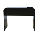 Side table/coffee table Isla black oak veneer