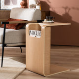 Side table/coffee table Isla natural oak Oak veneer