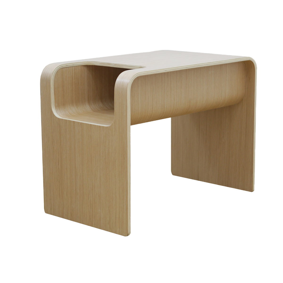 Side table/coffee table Isla natural oak Oak veneer
