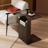 Side table/coffee table Isla walnut Oak veneer