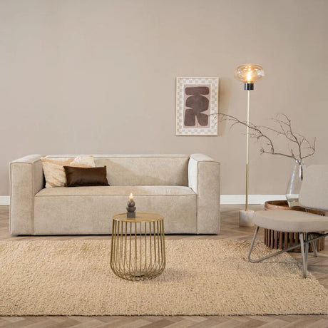 Coffee table Tygo gold metal