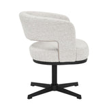 Swivel armchair Gino mottled fabric beige - image 12