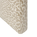 Eetkamerbank Lux leopard taupe 100 cm Stof