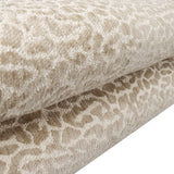 Eetkamerbank Lux leopard taupe 100 cm Stof