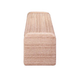 Eetkamerbank Ravi chenille beige/pink 100 cm Roze
