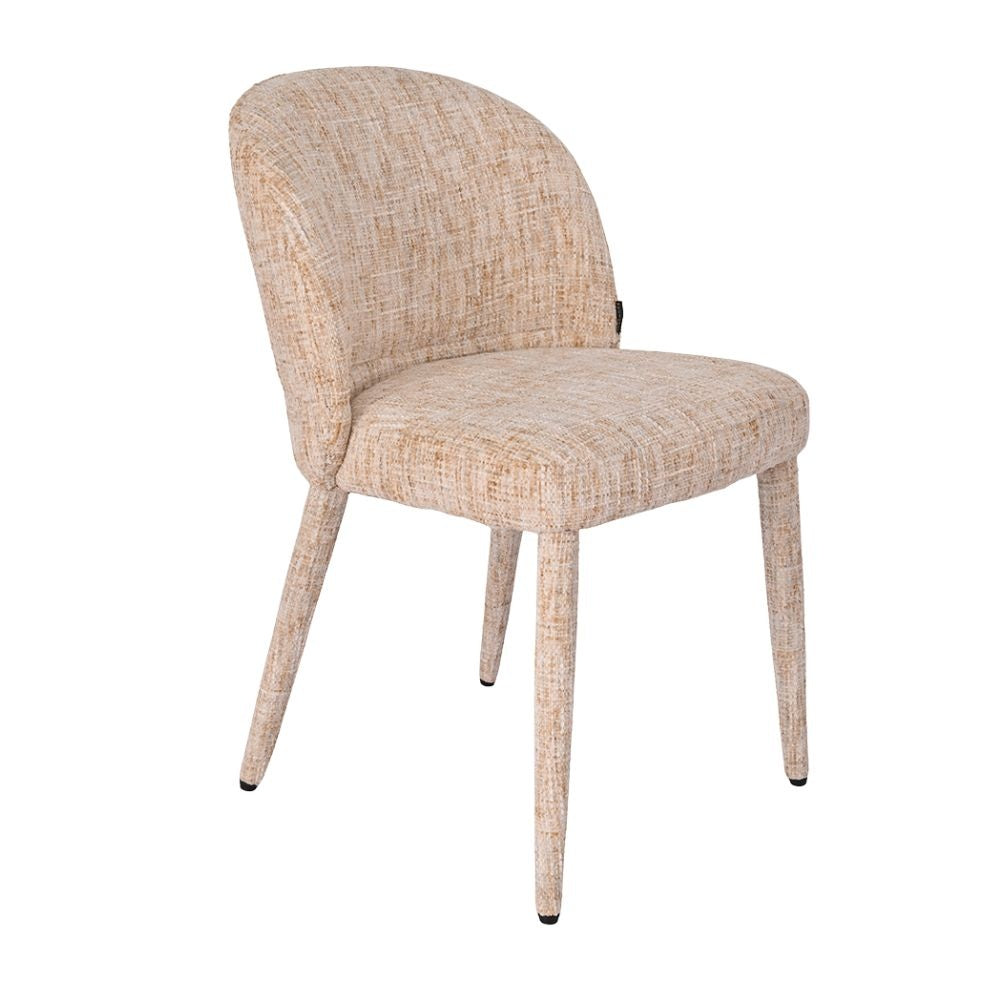 Dining room chair Charlie chenille beige