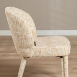 Dining room chair Charlie chenille beige - image 5