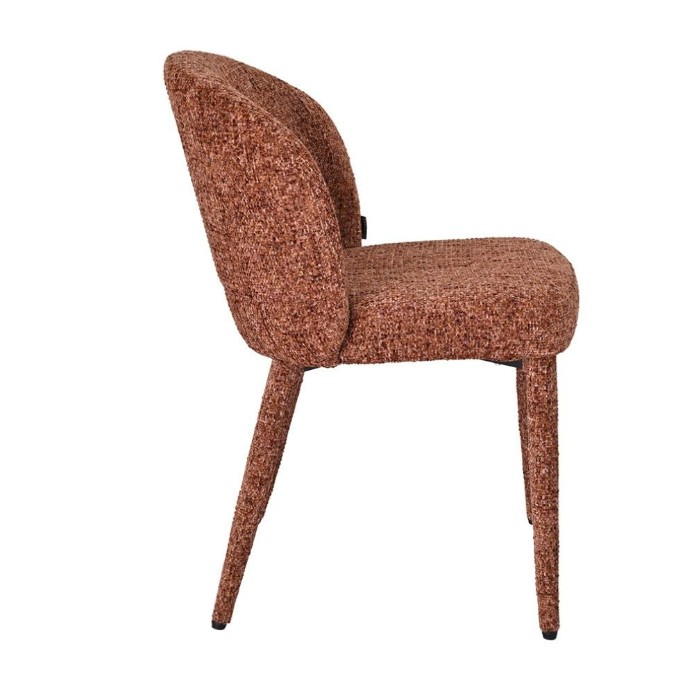Dining room chair Charlie chenille copper - image 9