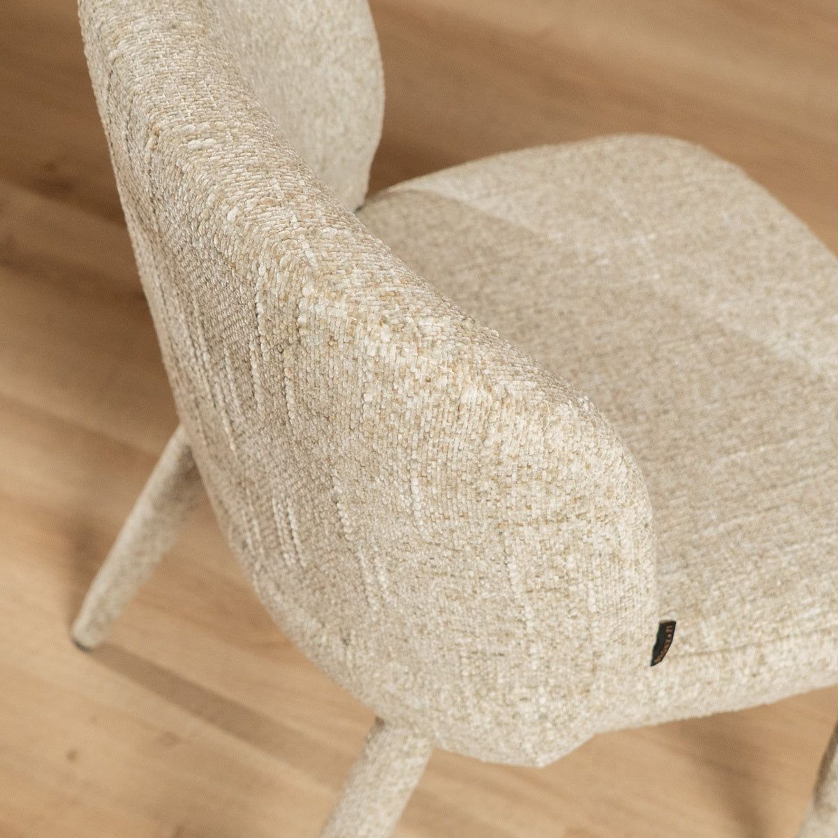 Dining room chair Charlie chenille taupe - image 5