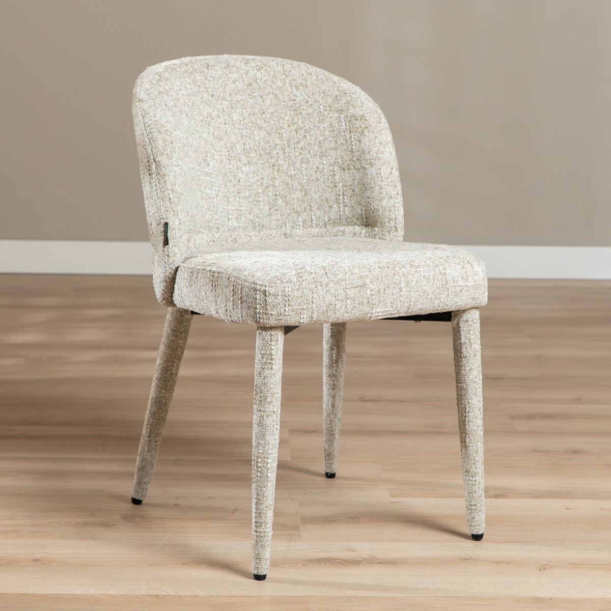 Dining room chair Charlie chenille taupe - image 1