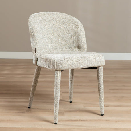 Dining room chair Charlie chenille taupe - image 1