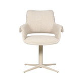 Eetkamerstoel Jules draaibaar bouclé taupe Bouclé