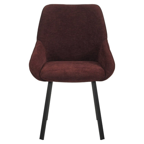 Eetkamerstoel Lynn velvet paars