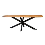 Dining table Laurie DH Interior Acacia LxWxH 221x111x19 Acacia wood White photo front view